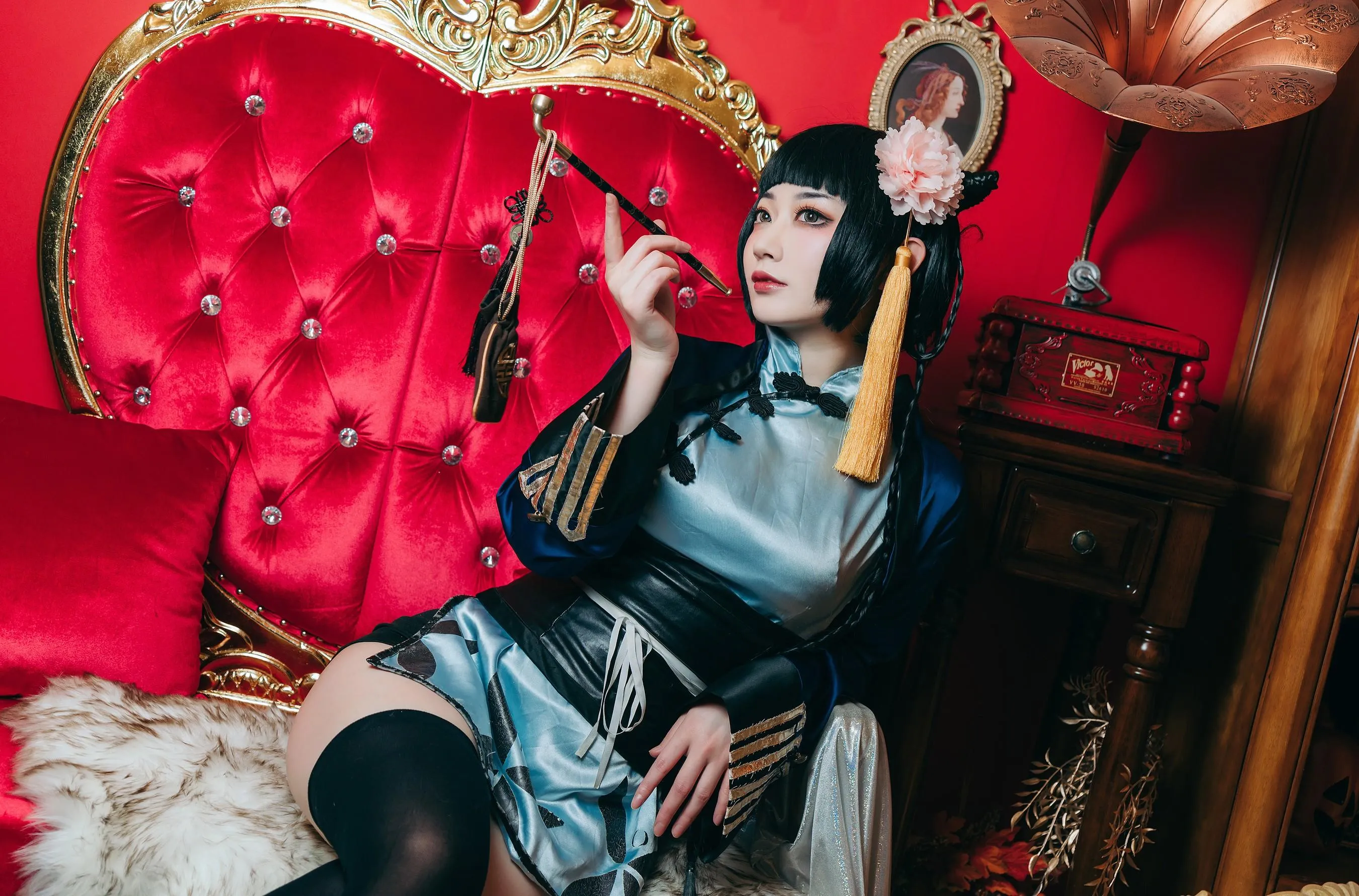 桃墨公子 – NO.07 美丽的蓝猫 [21P]插图4
